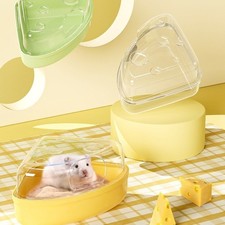 Clear Hamster Sand Bath Box