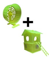 Moon Glow Hamster House ( Glow