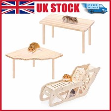 3pcs Natural Wooden Hamster